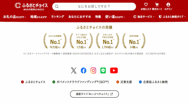 ふるさとチョイス