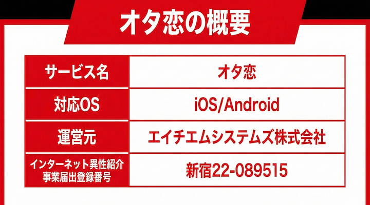 オタ恋概要
